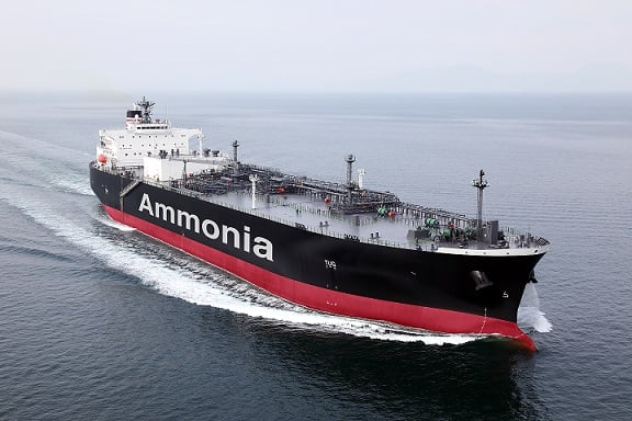 SFL encomenda dois navios para transporte de amônia